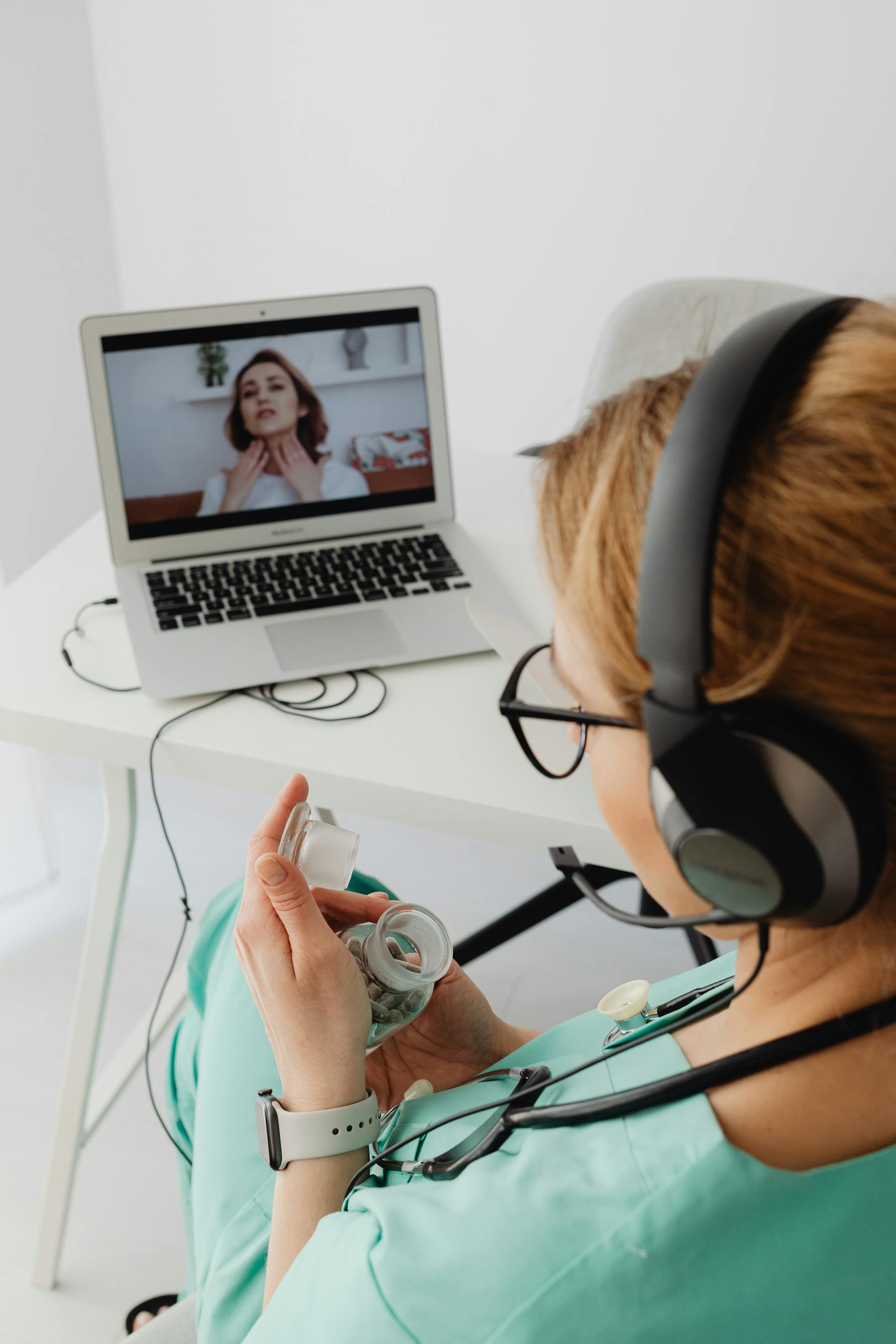 Telehealth follow-up visit on digital device